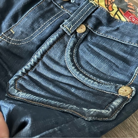 VOGOSS STUDIO Blue Bentley Capri Women Size 26 - Picture 4 of 13